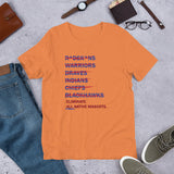 Eliminate All Native Mascots - Unisex T-Shirt