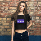 Hiawatha Belt - Haudenosaunee Six Nations - Women’s Crop Tee