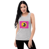 Warrior Women Flag Print Ladies’ Muscle Tank