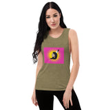 Warrior Women Flag Print Ladies’ Muscle Tank