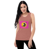 Warrior Women Flag Print Ladies’ Muscle Tank