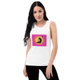Warrior Women Flag Print Ladies’ Muscle Tank
