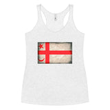 Mi'kmaq Flag - Women's Racerback Tank