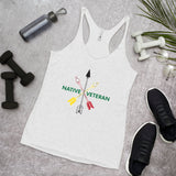 Native Veteran - Women's Racerback Tank