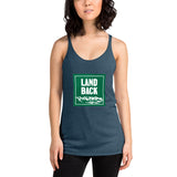 Land Back - Women's Racerback Tank