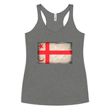 Mi'kmaq Flag - Women's Racerback Tank