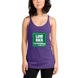Land Back - Women's Racerback Tank