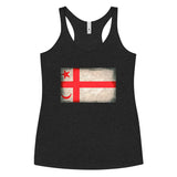 Mi'kmaq Flag - Women's Racerback Tank