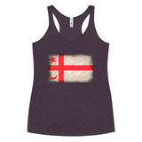 Mi'kmaq Flag - Women's Racerback Tank