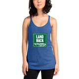 Land Back - Women's Racerback Tank