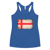 Mi'kmaq Flag - Women's Racerback Tank