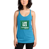 Land Back - Women's Racerback Tank