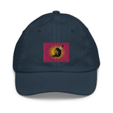 Warrior Women Flag Print Youth Baseball Cap