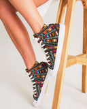 Sacred Baskets - Indigenous Street-wear Women's Hightop Tipi Creepers