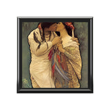 Konnorónhkwa Sweethearts - Indigenous Art Nouveau Jewelry Box