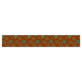 Beadwork Turtle Island - Earth Tones - Designer Wallpaper Border