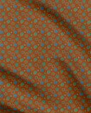 Beadwork Turtle Island - Earth Tones - Designer Fabric - Many Choices