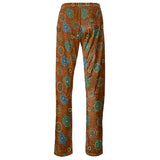 Beadwork Turtle Island - Earth Tones - Exclusive Women's Designer Trousers