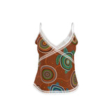 Beadwork Turtle Island - Earth Tones - Dreamy Cami