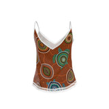 Beadwork Turtle Island - Earth Tones - Dreamy Cami