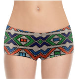 Vintage Beadwork Print - Hella Hot Pants