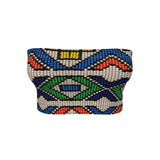 Vintage Beadwork Print - Bandeau Boob Tube