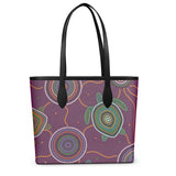 Beadwork Turtle Island - Elderberry Seas - "Chief's Wifey" - Luxury Leather City Indian Shopper