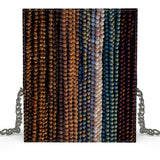 Auntie Sarah's Bead Bench - "Chief's Wifey" Kennewick Leather Evening Bag