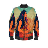 Facing East - Original Fine Art by A. Foll - Men's Designer Bomber Jacket