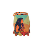 Facing East - Original Fine Art by A. Foll - Designer Flounce Skirt