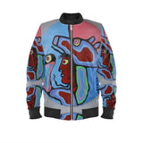 Men's Bomber Jacket - Norval Morrisseau's "Shaman With Bear Headdress"