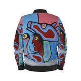Men's Bomber Jacket - Norval Morrisseau's "Shaman With Bear Headdress"