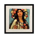 Saint Mihkokwaniy - Framed Silk Scarf