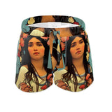 Saint Mihkokwaniy - Women's Luxury Pyjama Shorts