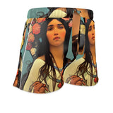 Saint Mihkokwaniy - Women's Luxury Pyjama Shorts