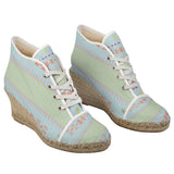 Ziigwan 2023 - Design by A. Foll - Ladies Designer Wedge Espadrilles