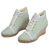 Ziigwan 2023 - Design by A. Foll - Ladies Designer Wedge Espadrilles