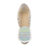 Ziigwan 2023 - Design by A. Foll - Ladies Designer Wedge Espadrilles