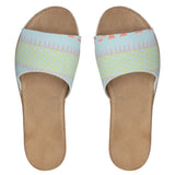 Ziigwan 2023 - Design by A. Foll - Women's Luxury Leather Sliders