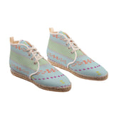 Ziigwan 2023 - Design by A. Foll - Hi Top Designer Espadrilles