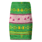 Kakwitè:ne nikahá:wi - Design by A. Foll - "The Marilyn" Pencil Skirt