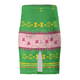 Kakwitè:ne nikahá:wi - Design by A. Foll - "The Marilyn" Pencil Skirt