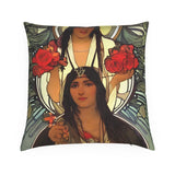 Carolina Rose - Original Art by A. Foll - Designer Cushions