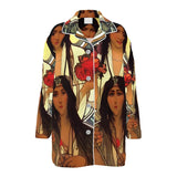 Carolina Rose - Original Art by A. Foll - Women's Luxury Pajama Shirt
