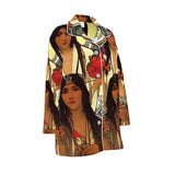 Carolina Rose - Original Art by A. Foll - Women's Luxury Pajama Shirt