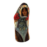 Carolina Rose - Original Art by A. Foll - Ladies Designer Scoop Neck