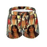 Carolina Rose - Original Art by A. Foll - Women's Luxury Pyjama Shorts