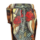 Carolina Rose - Original Art by A. Foll - Women's Luxury Pyjama Shorts