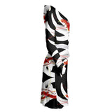 4 Elements - Designer Wrap Dress