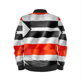 Arapaho Waving Flag - Designer Men's Bomber Jacket